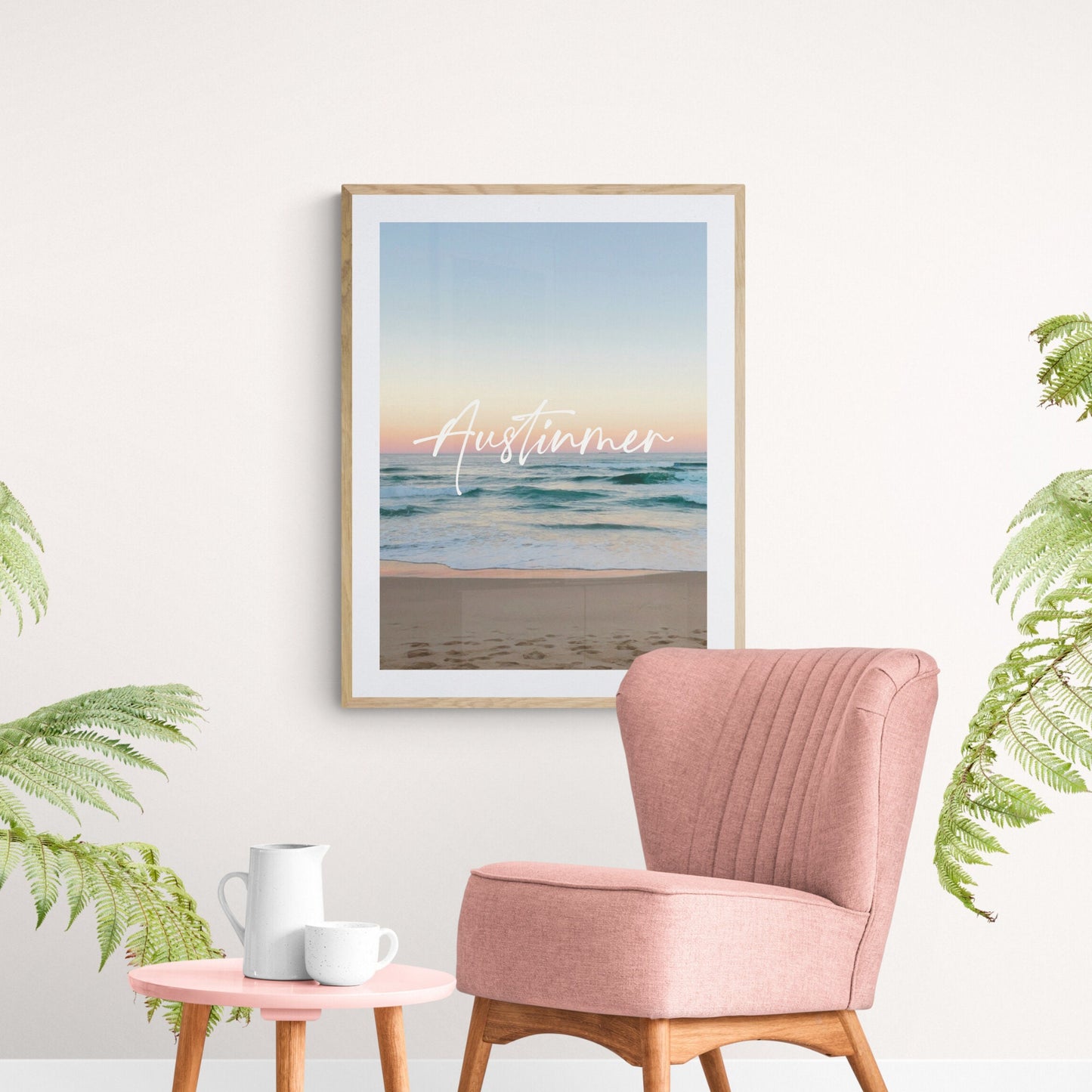 Austinmer Beach Sydney Australia Wall Art Print