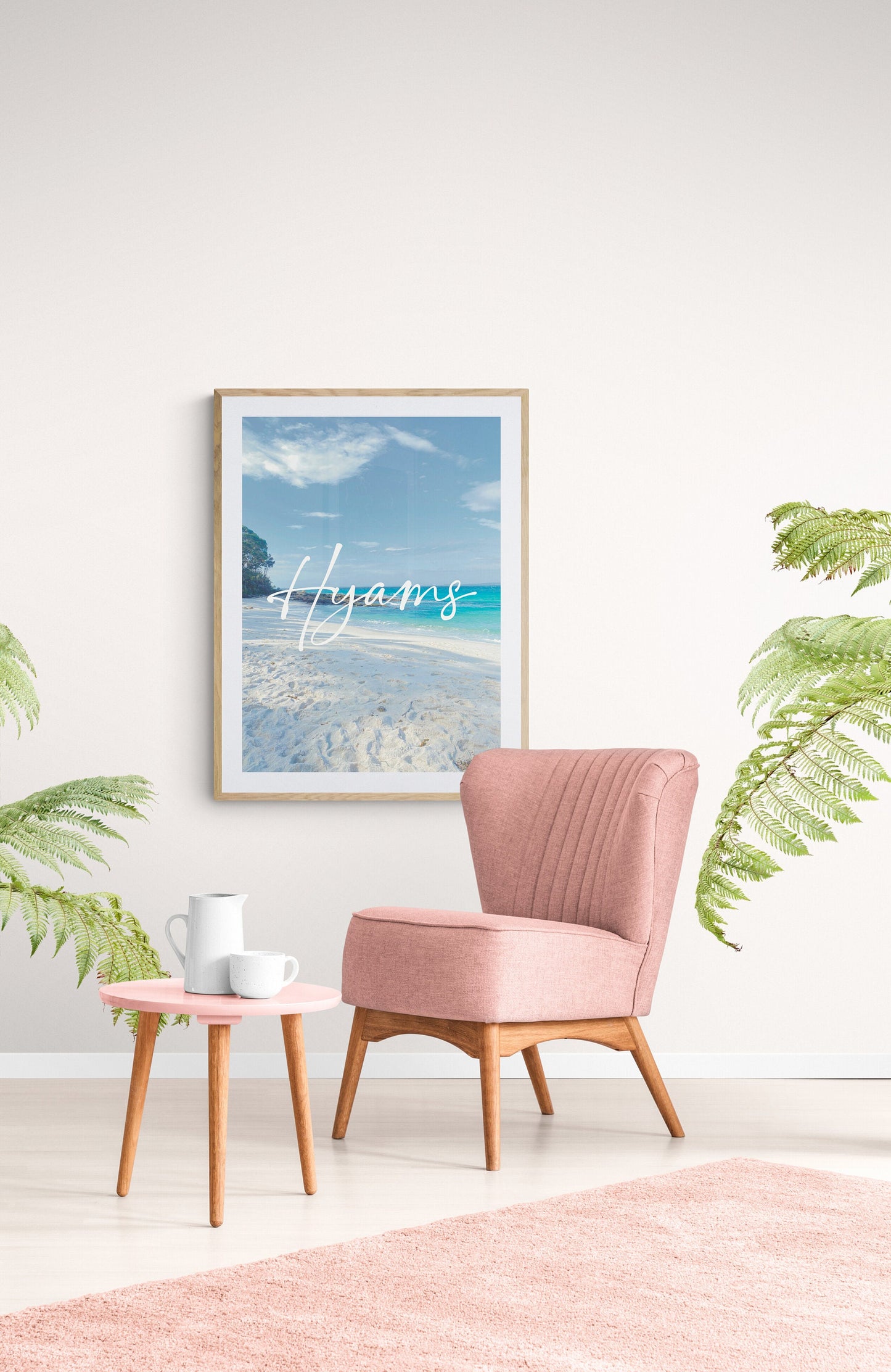 Hyams Beach Sydney Australia Wall Art Print