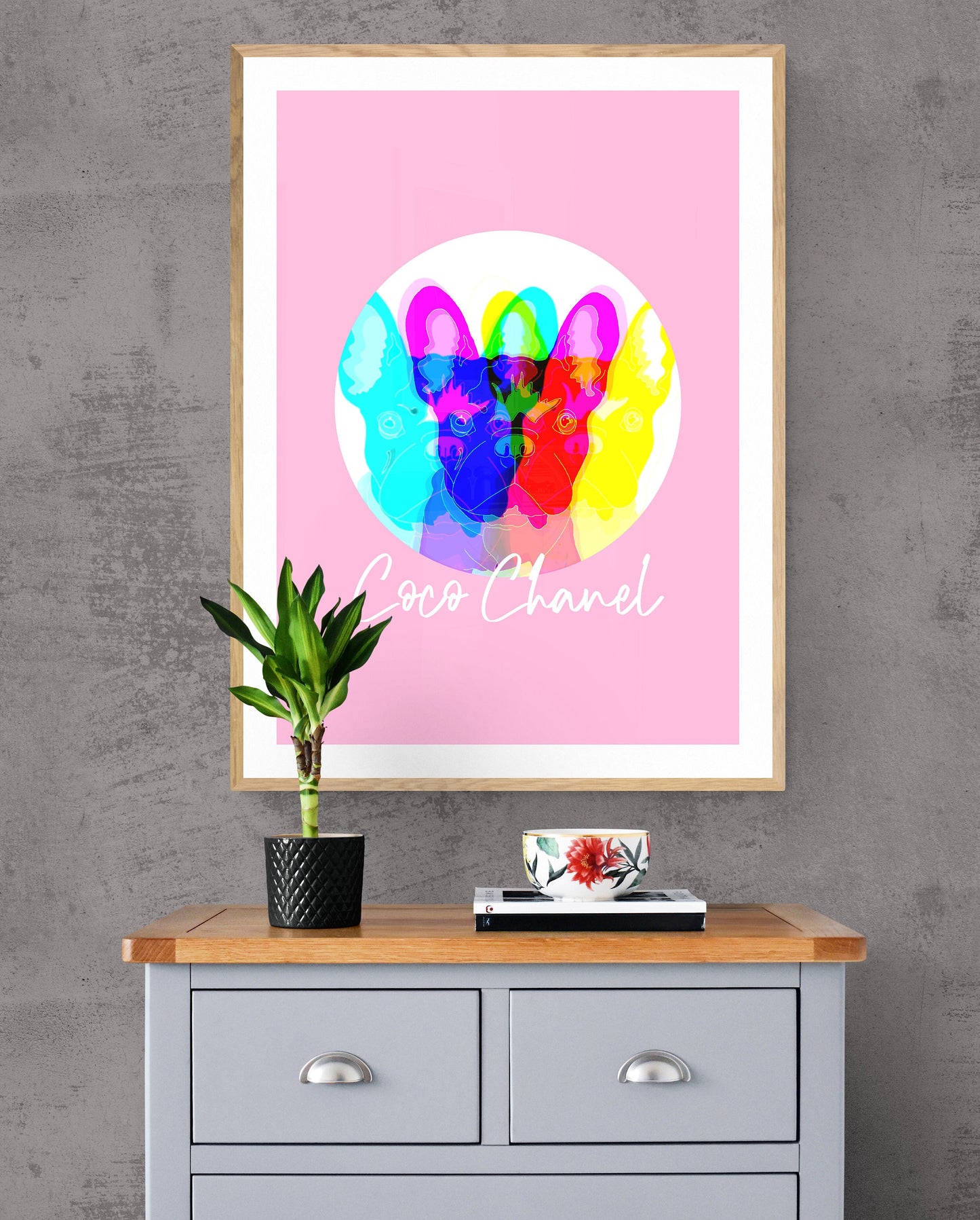 Custom Pop Art Pet Portrait