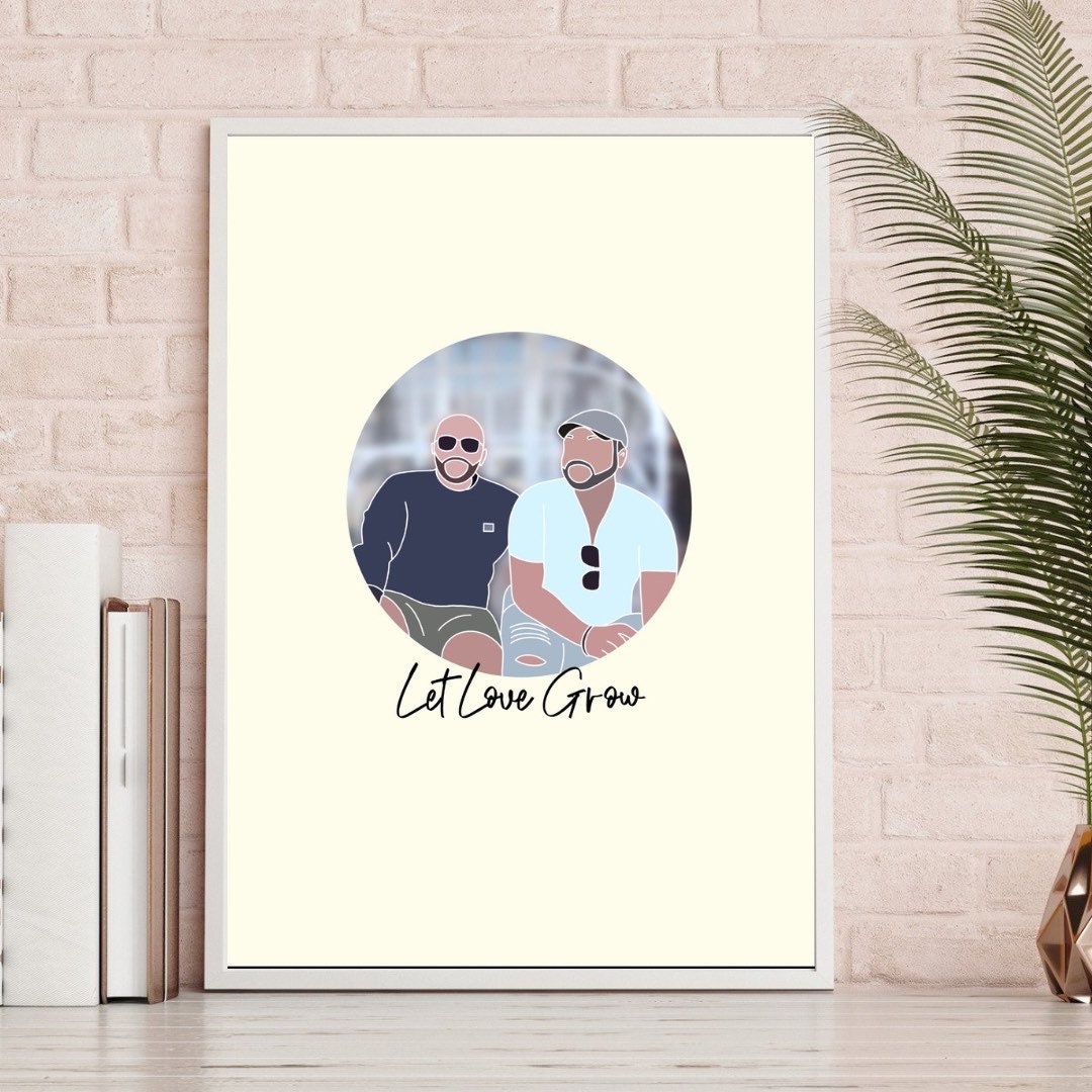 Custom Digital Family Portrait