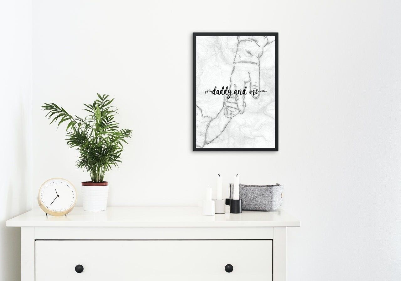 Customisable Fathers Day Illustration