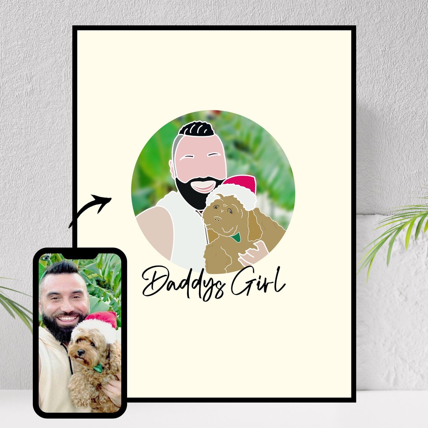 Custom Digital Pet Portrait