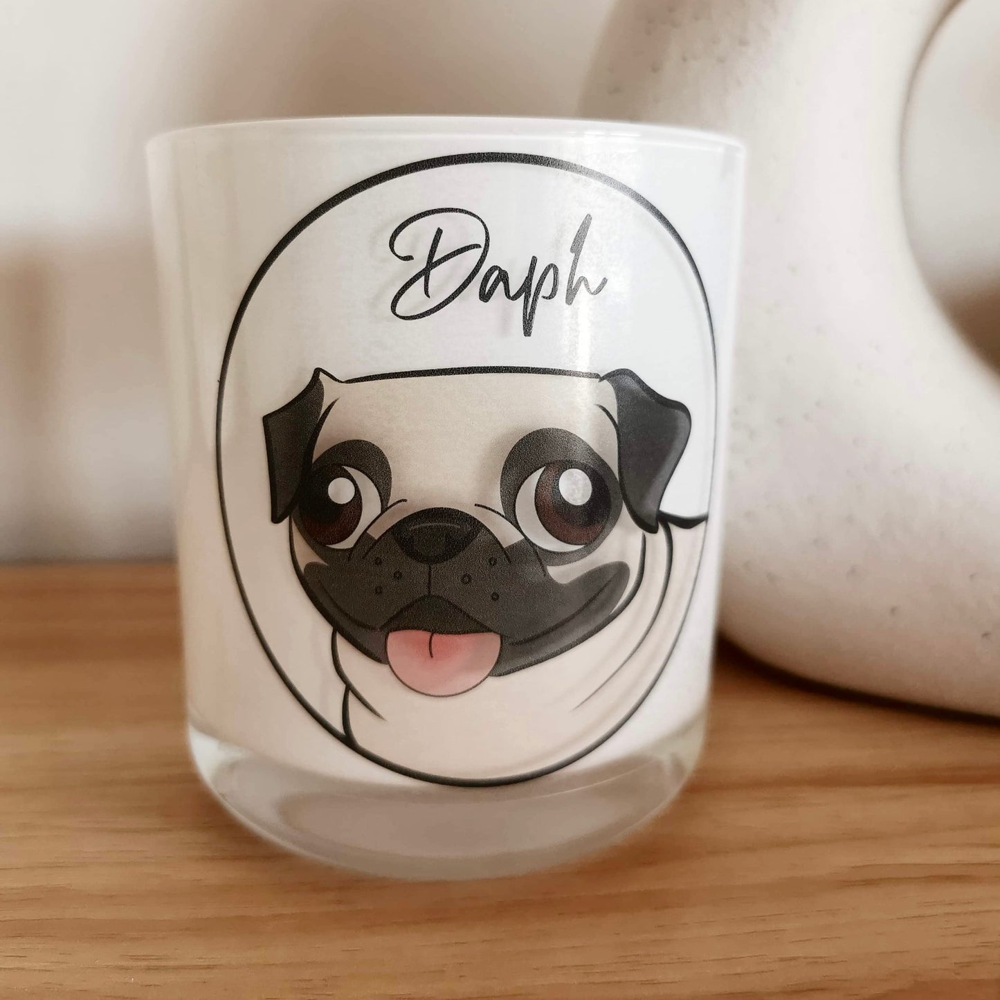 Custom Pet Portrait Soy Wax Candles