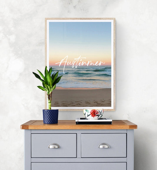 Austinmer Beach Sydney Australia Wall Art Print