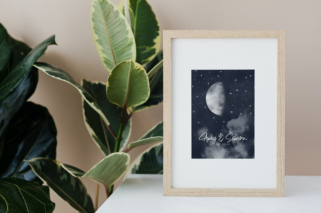 Customisable Moon Phase Print